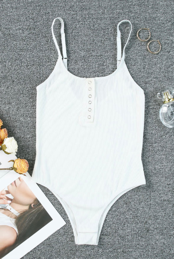 White Tank Bodysuit
