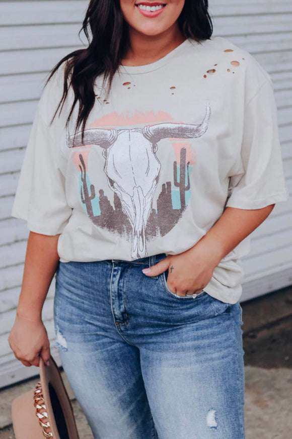 Desert Vintage T-Shirt  - Plus Size