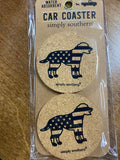 Simply Southern Cork Car Coasters