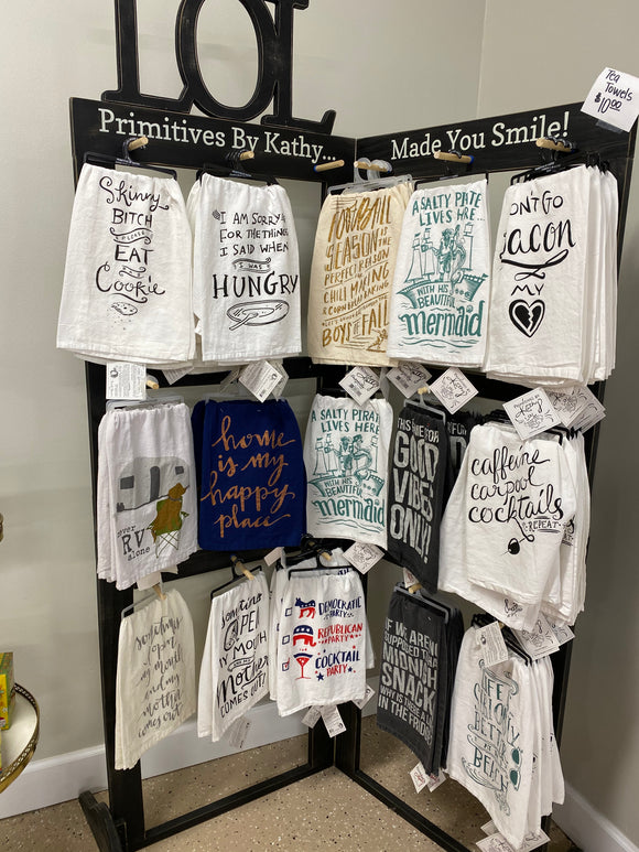 Primitives By Kathy Dish Towels