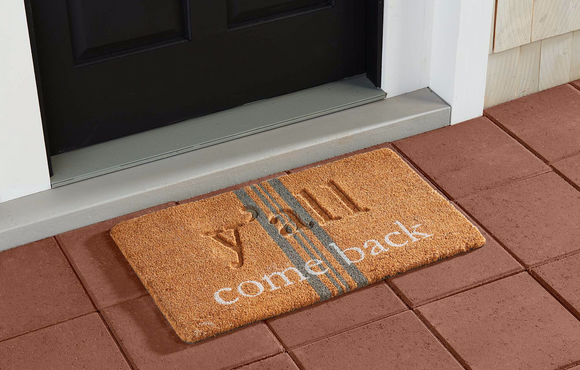 Mudpie: Yall Come Back Door Mat