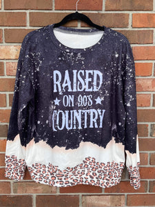Raised on 90s Country Pullover