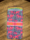 Simply Southern Preppy Co. Socks: CREW CUT